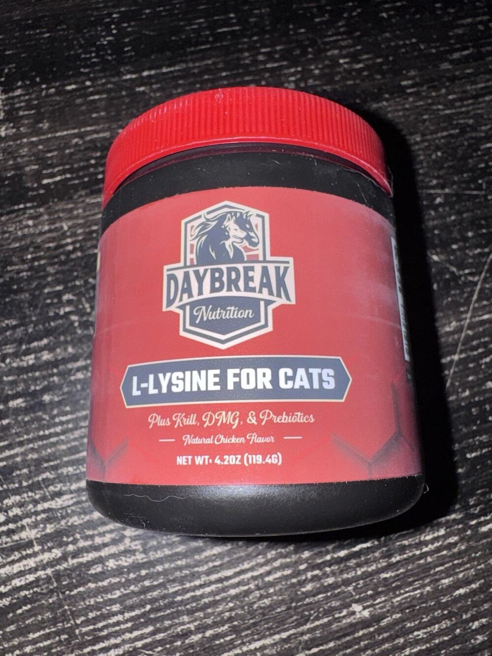 Daybreak Nutrition L-Lysine For Cats Powder Natural Chicken Flavor 4.2oz
